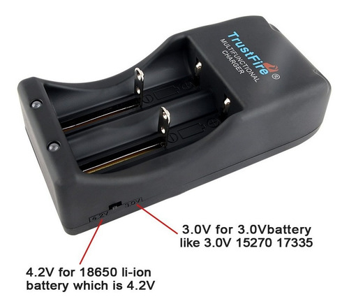 Cargador Baterias Trustfire Tr-006 26650 21700 18650 14500