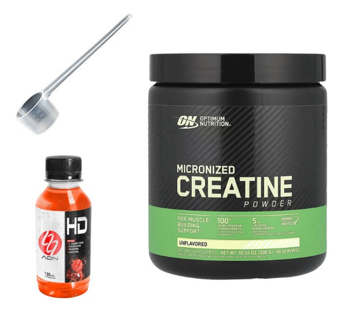 Creatina Optimun Nutrition 300gr +scoop De 5gr