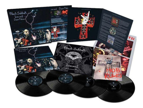 Lp Black Sabbath Live Evil 40th Anniversary Edition Srm3361