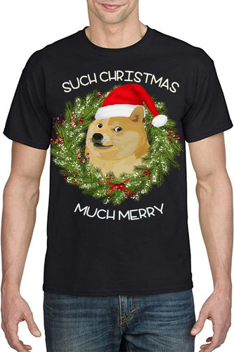 Playera Navidad Shiba Inu Meme Perro Meme