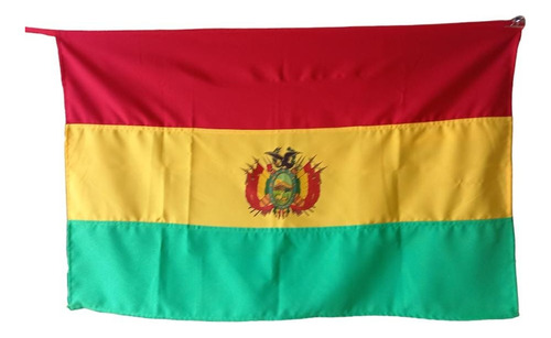 Bandera De Bolivia De 140x80 Cm, Buena Calidad,  Fabricamos 