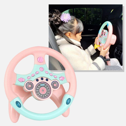 Volante De Simulación Para Niños, Volante Portátil Con