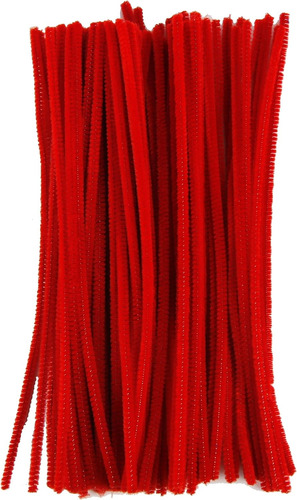 Touch Of Nature Chenille Talls 6mmx12 100/pkg-red