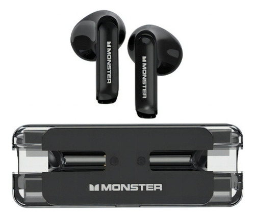 Audífonos Monster True Wireless Airmars Xkt08 Color Negro