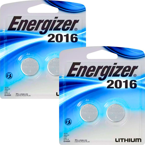 4- Bateria Energizer 2016 Medidor De Pressão Balança