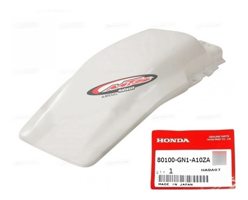 Guardabarro Trasero Original Honda Xr 100 / Xr 80 Moto Sur