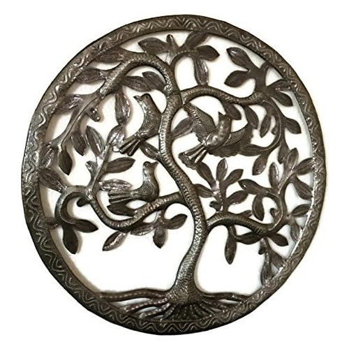 Pequeño Árbol De Vida, Decoración Colgante De Metal,...