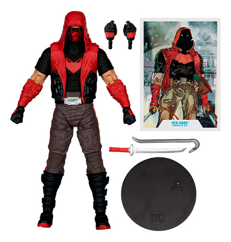 Dc Multiverse Dawn Of Dc Red Hood Capucha Roja Mcfarlane