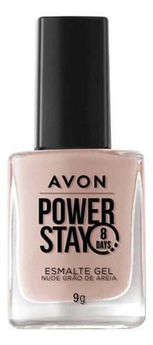 Avon - Power Stay - Esmalte Gel - Diversas Cores Cor Nude Grao de Areia