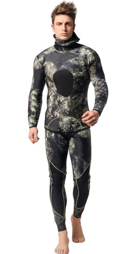 Ckuakiwu Wet Suit,diving Suit Men Neoprene Hooded Warm S