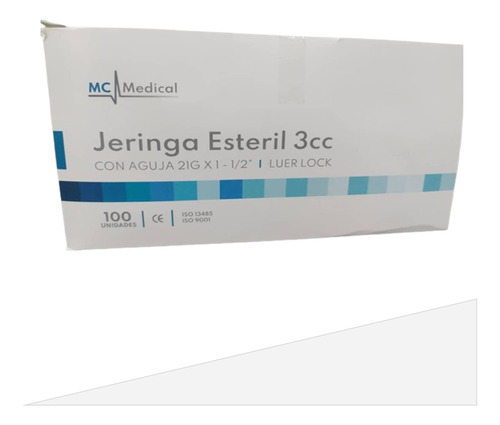 Jeringa 3cc 