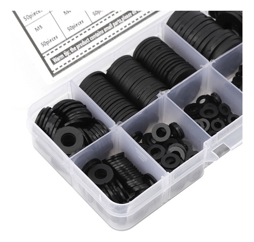 Kit Combinado De Juntas De Nailon, 480 Piezas, Arandelas Pla