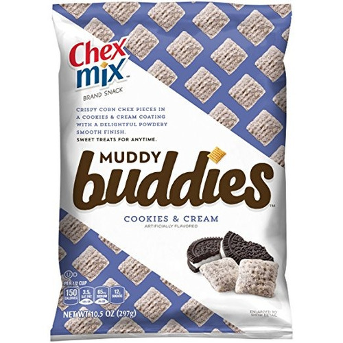 Chex Muddy Buddies Snack-mix, Galletas / Crema, 10.5 Onza