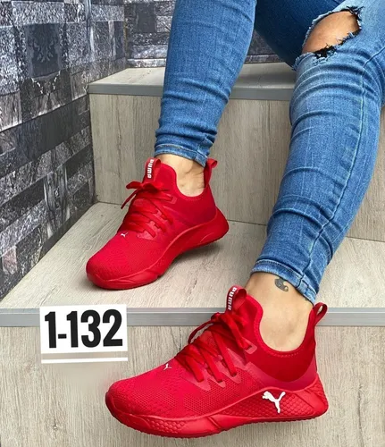 Zapatos fila top colombianos rojos