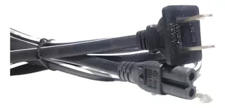 Cable Tipo 8 De Poder Tv Playstation Impresora 1.5 Metros