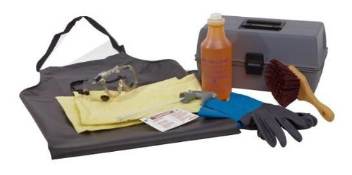 Kit De Seguridad Para Limpieza Y Carga De Baterías Brady Bck