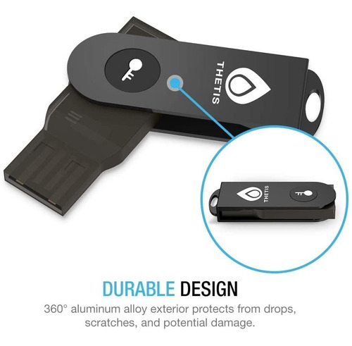 Thetis Usb Llave Seguridad Clave Acceso Cuenta Fido2 U2f!