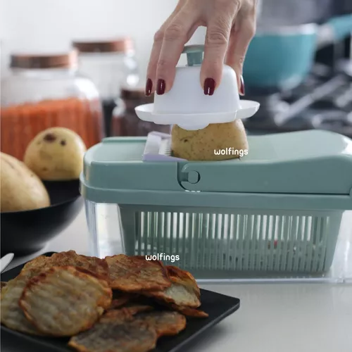 Cortador de mandolina para rallador picador de verduras de cocina