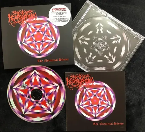 Necrophobic The Nocturnal Silence Cd Remastered 2025 Dlx