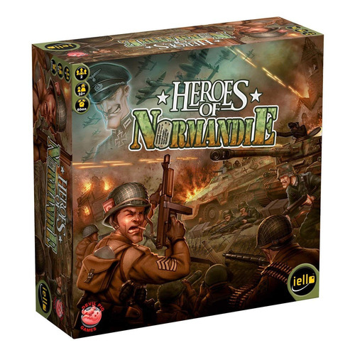 Juego De Mesa Heroes Of Normandie 2 Jugadores Estrategia