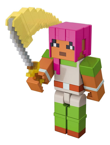 Figura De Batalla Coleccionable Minecraft Dungeons De 3.25 P