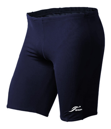Traje De Baño Hombre Jammer Deportivo Natacion Licra Swf Azul 32