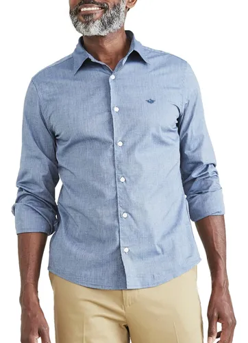 Camisa dockers azul hotsell