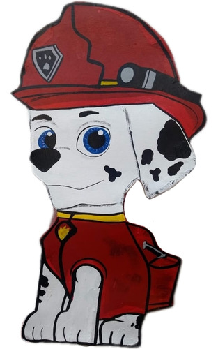 Piñata De Paw Patrol (rojo)marshall 