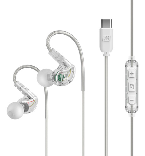 Audífonos in-ear MEE audio WIRED M6 USB M6 USB clear