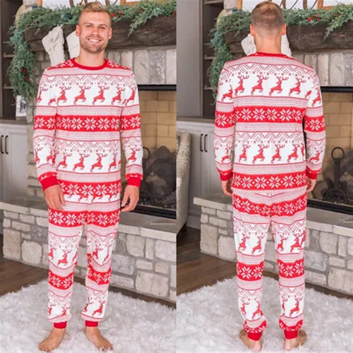 Conjunto De Pijama Navideño Familiar For Pareja