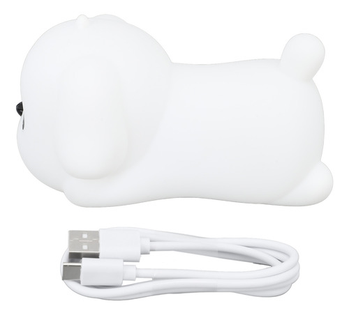 Puppy Night Led, Bonito Perro, Abdominales, Silicona, Recarg