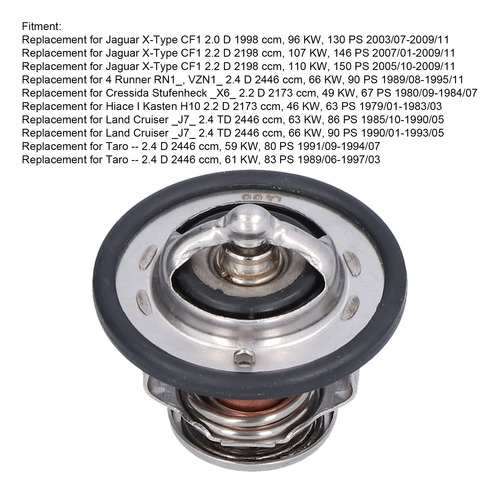 Termostato Para Refrigerante De Motor Taro 90916-03142 De Al