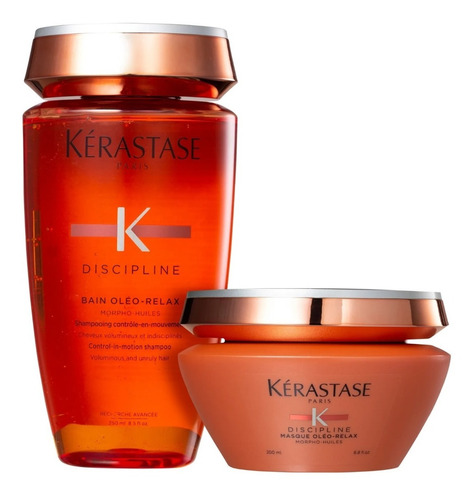 Kit Kerastase Discipline Oleo Relax Shampoo + Mascara 200ml