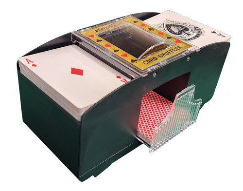 Imagen 1 de 4 de Barajador Automático De Cartas Para Póquer Y Mesa De Juego