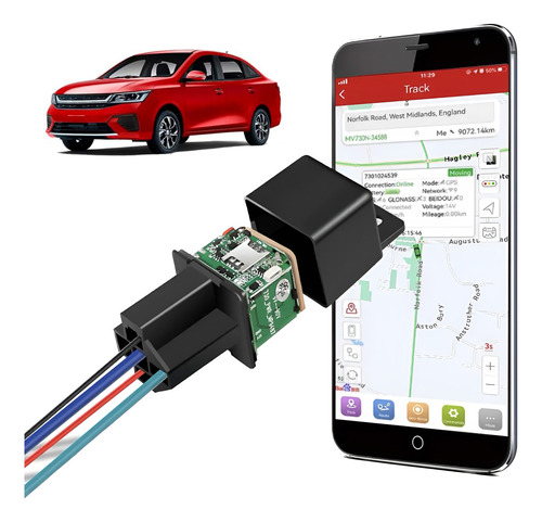 Localizador Gps Relay,apagado Remoto,monitoreo,sim Cuenta