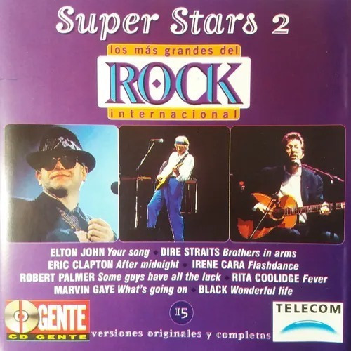 Cole Gente Los Mas Grandes Del Rock Super Stars 2  Cd N°  