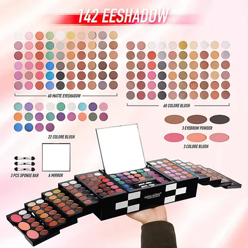 Paleta De Maquillaje Completa Para Mujeres Con 148 Colores