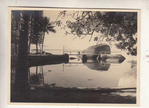 1949  Fotografia Real Vista Isla Paqueta Rio De Janeiro (12)
