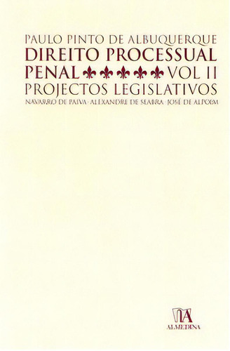 Direito Processual Penal, De Alpoim De. Editora Almedina Em Português