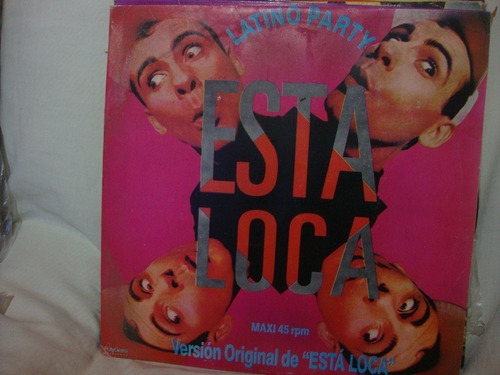 Vinilo Latino Party Esta Loca D1