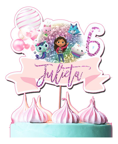  Imprimible Cake Topper Adorno De Torta Cumpleaños