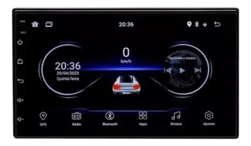 Multimídia Daf Carreta Android Ios Gps Wi-fi Usb Sd Radio Fm
