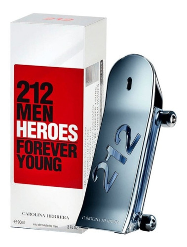 Carolina Herrera 212 Men Heroes Edt 90ml - Original