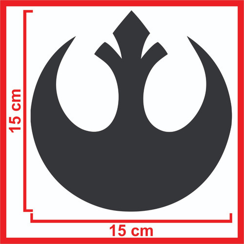 Calco Vinilo Sticker Star Wars Rebel Alliance Auto Tuning