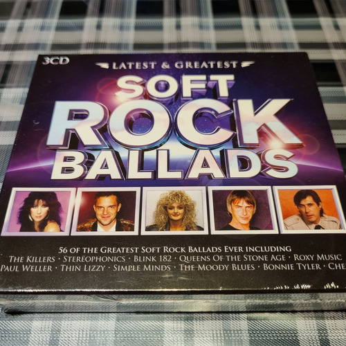 Soft Rock Ballads - Box 3 Cds Importado 