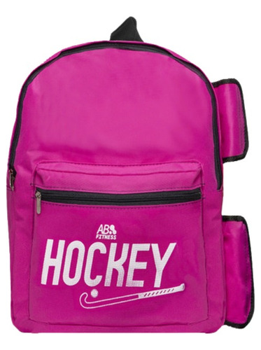 Mochila Hockey Funda Con Porta Palos Accesorios Reforzada