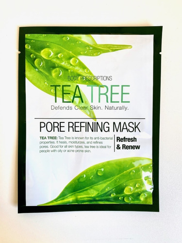 Body Prescriptions Tea Tree Máscara Facial Poros
