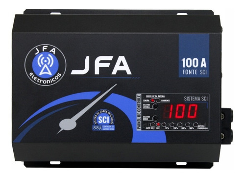 Fonte Carregador Jfa 100a Slim Bivolt 110/220v