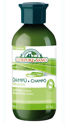 Cs Champu Trat. Hidratante Aloe Vera Bio 300ml