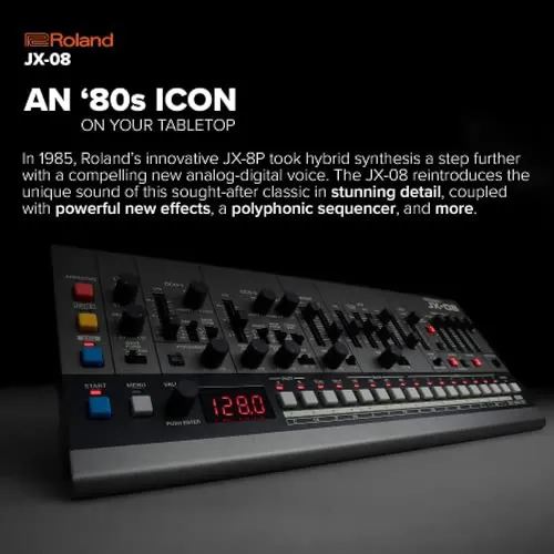 Sintetizador De Mesa Roland (jx-08)